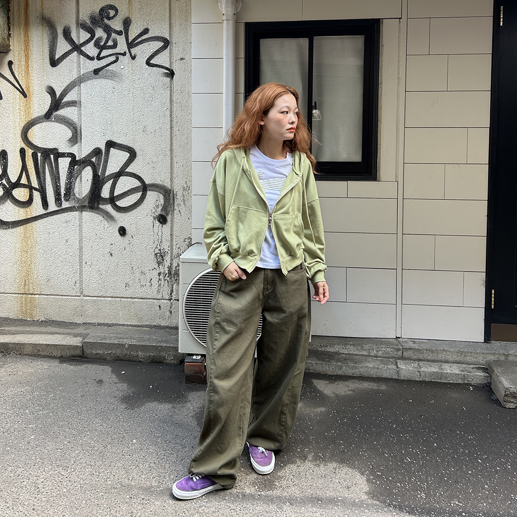 クロップドフードジップアップ | ファッション通販サイト NUGU