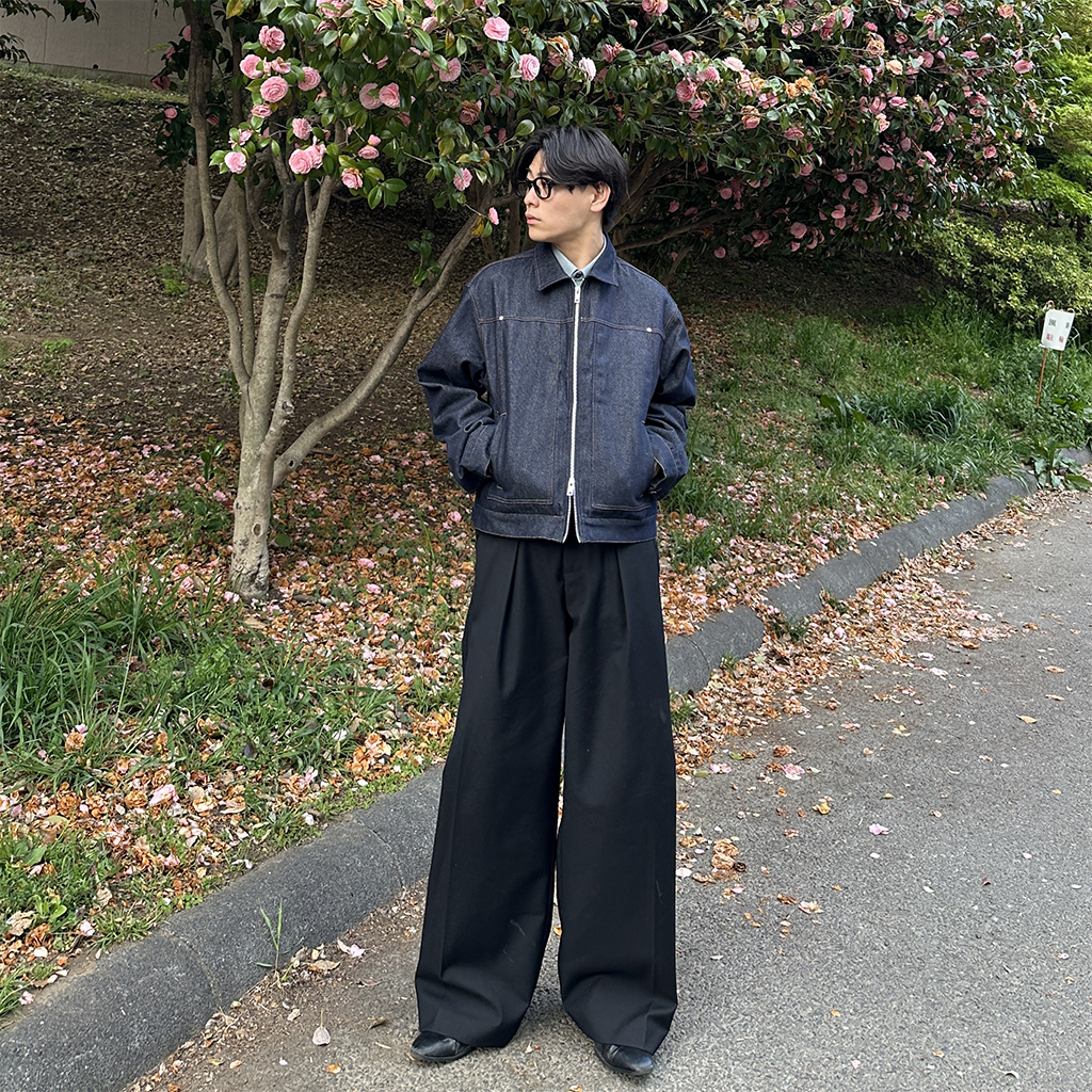 [LOOKNONE] ジーク ピンタック ワイド スラックス ★韓國 ピンタックワイドスラックス | ファッション通販サイト NUGU