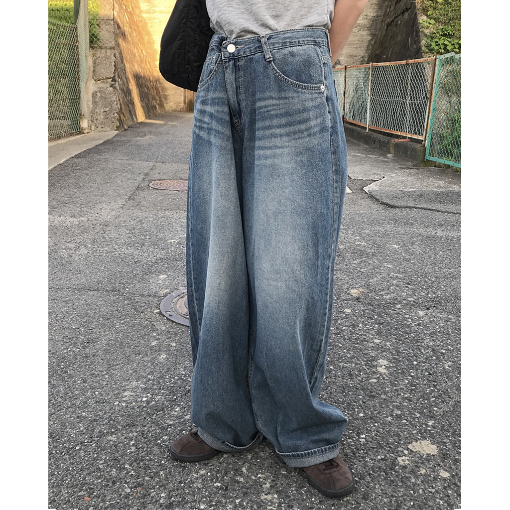 パンツ bibiy JULIET DOUBLE WAIST DENIM 2025年最新】Juliet double waist pantsの人気アイテム - メルカリ
