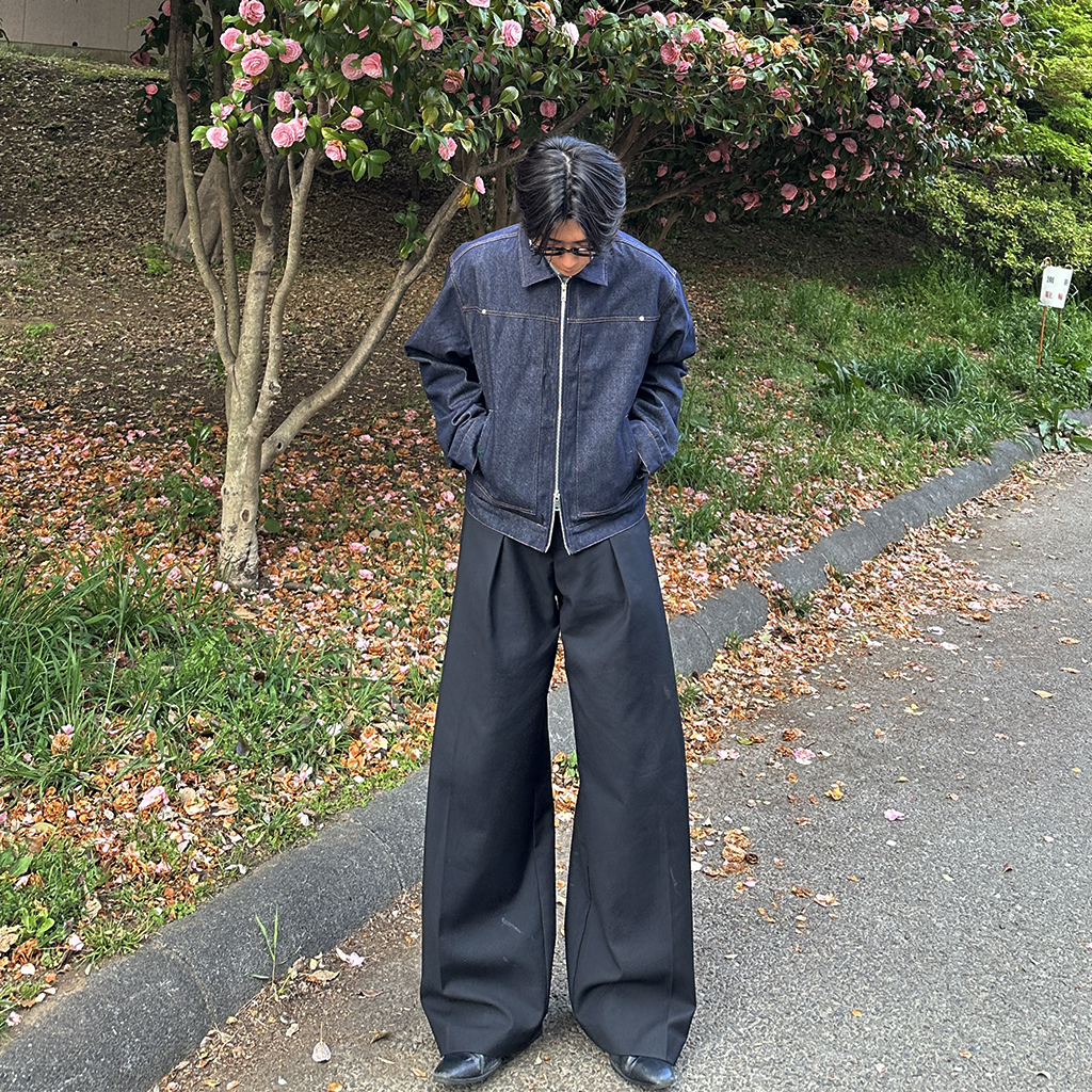 ダブルジップデニムジャケット | ファッション通販サイト NUGU