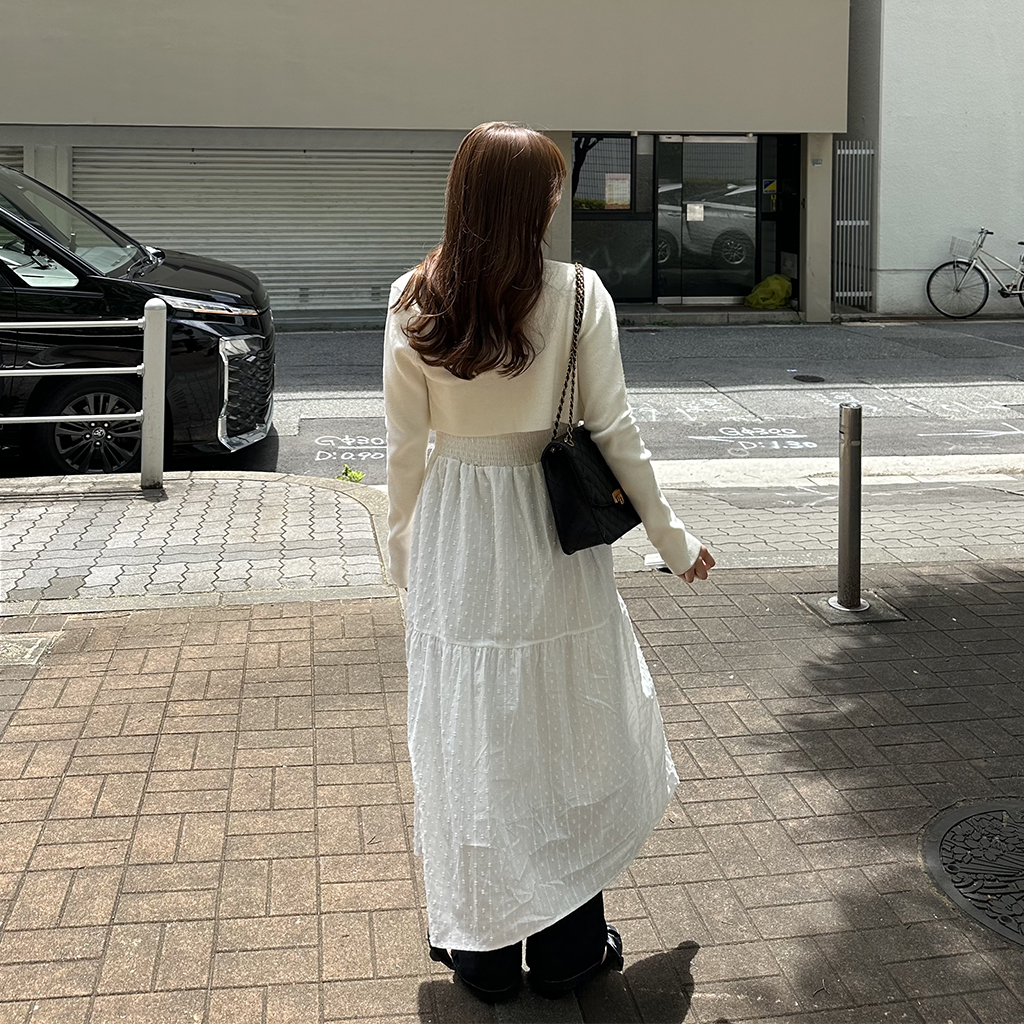 ガーリーキャミロングワンピース | ファッション通販サイト NUGU