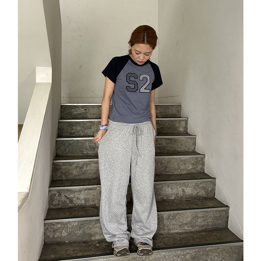 パンツ FLOWER WAFFLE pants ワッフルフラワーコットンパンツ | ファッション通販サイト NUGU