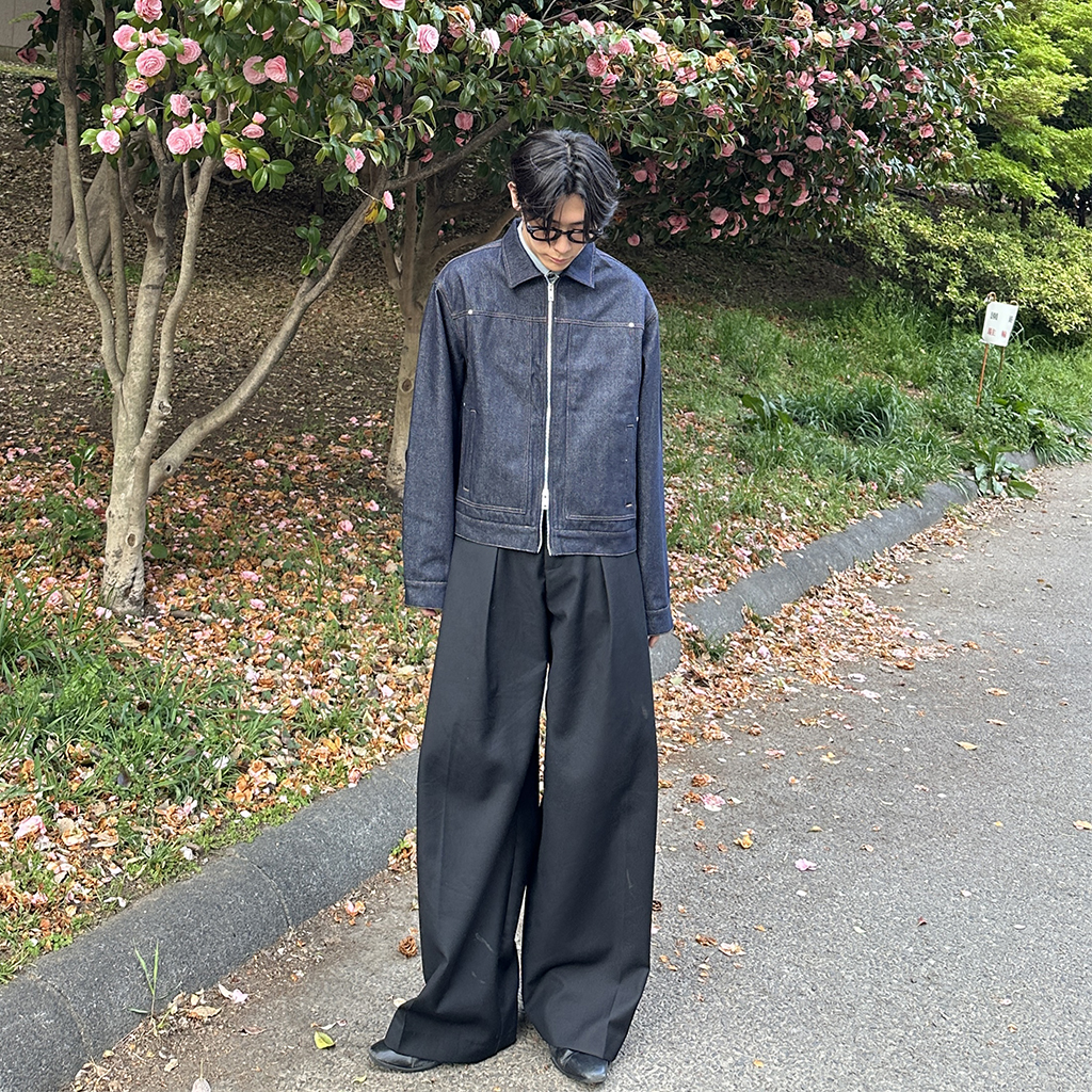 ダブルジップデニムジャケット | ファッション通販サイト NUGU