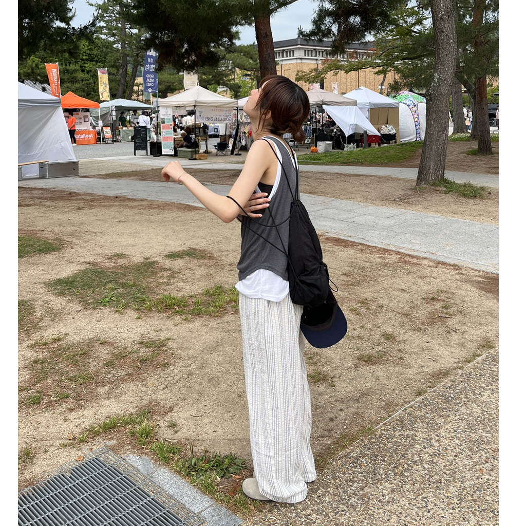 ストライプイージーパンツ | ファッション通販サイト NUGU