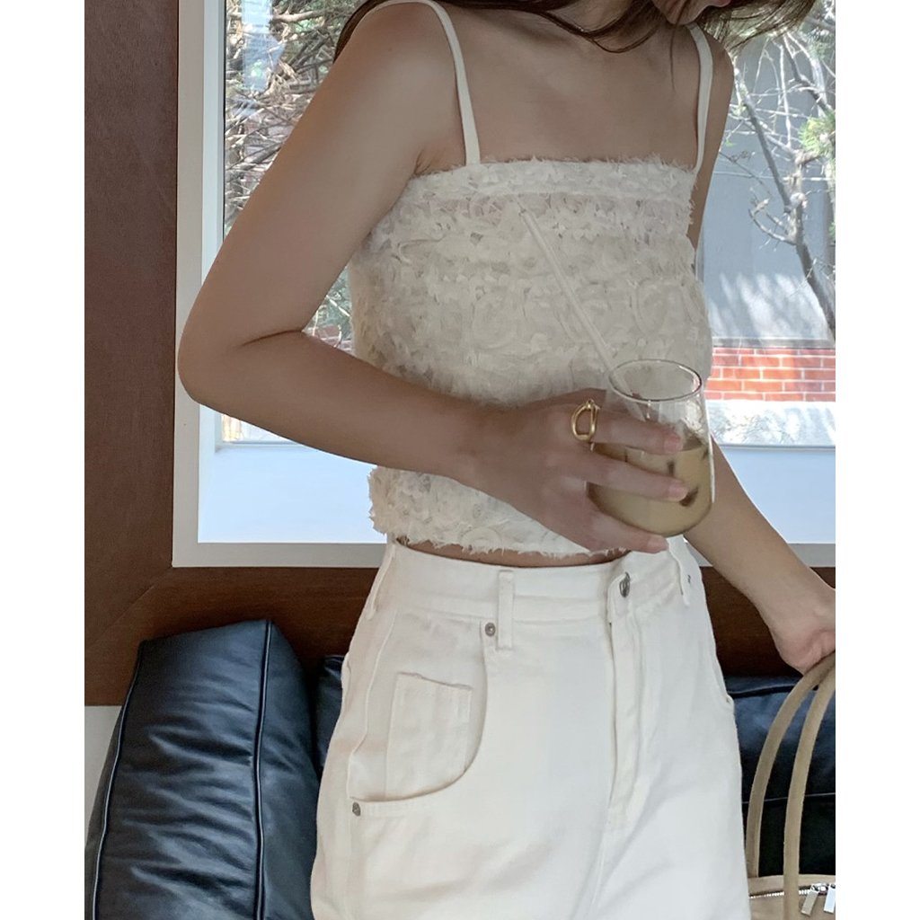 rouje paris ローズ キャミトップス ローズキャミトップ