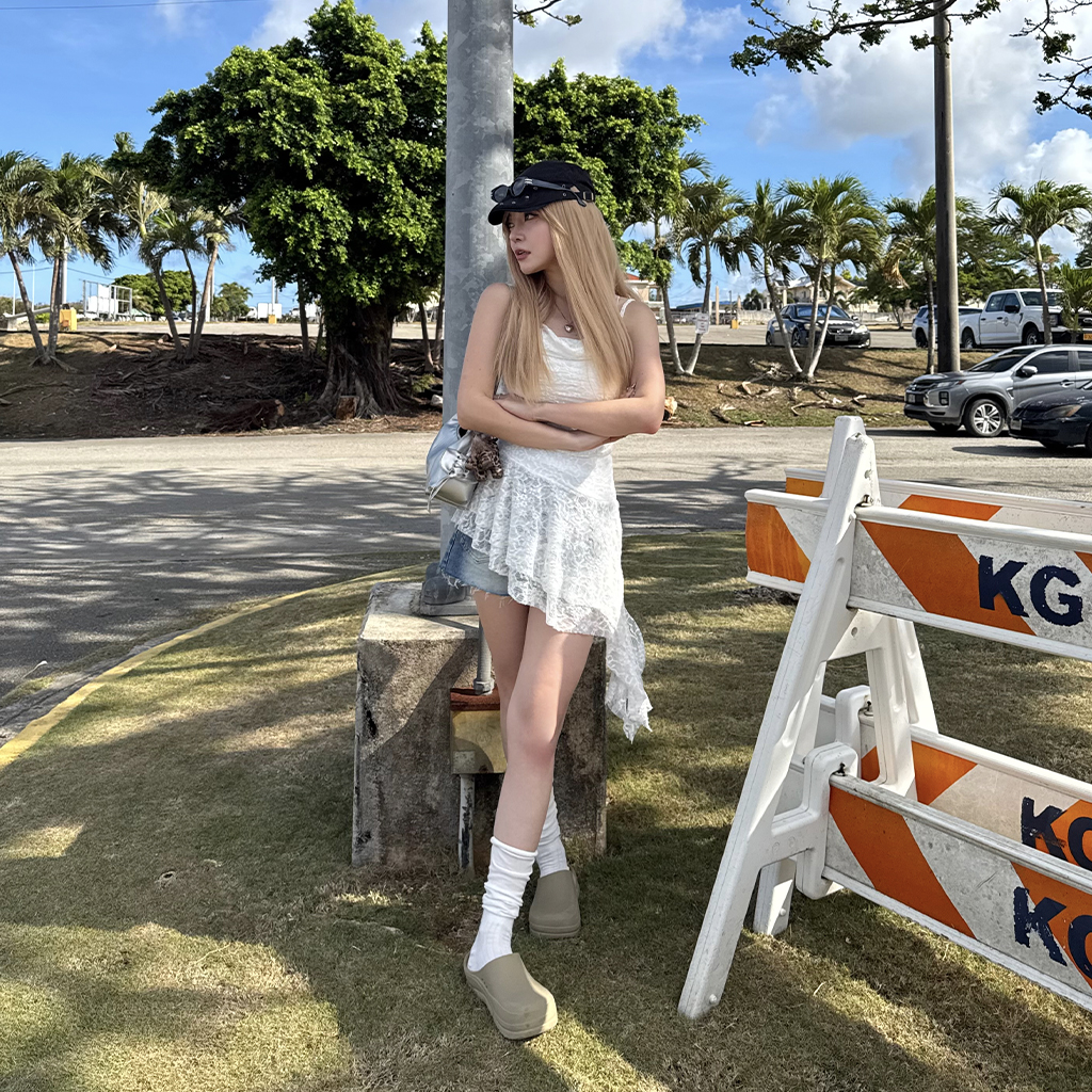 my first Katie シャーリングミニワンピース my first Katie シャーリングミニワンピース my first Katie