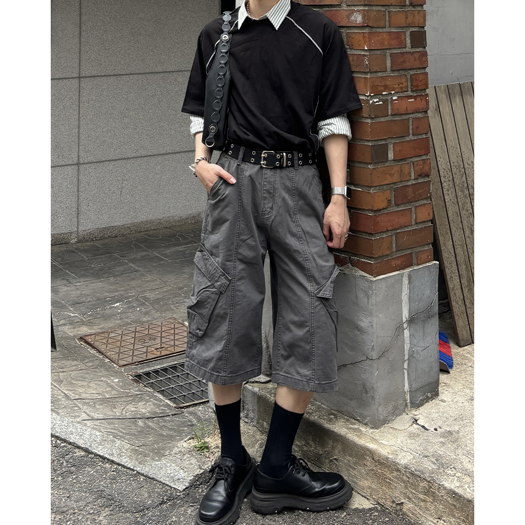 ウォッシュカーゴバミューダパンツ | ファッション通販サイト NUGU