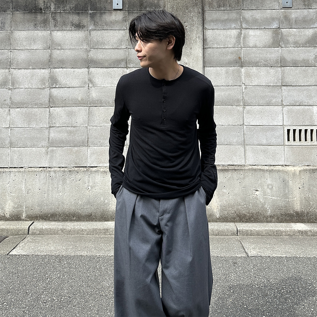 秋再入荷]ノーマルコットンロングTシャツ | ファッション通販