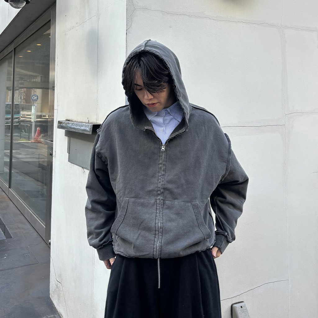 パーカーlook STAFF STYLING｜THE SHOP YOHJI YAMAMOTO