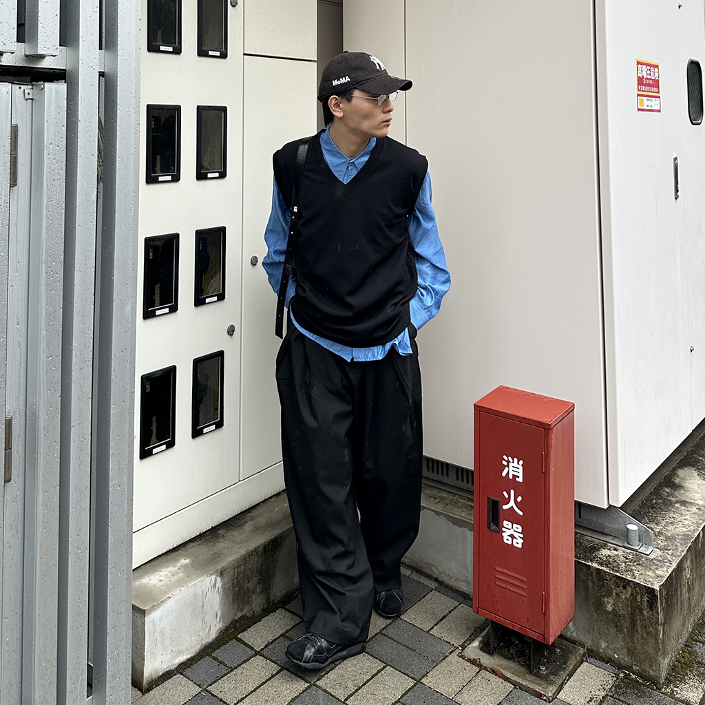 タックデザインワイドスラックス | ファッション通販サイト NUGU
