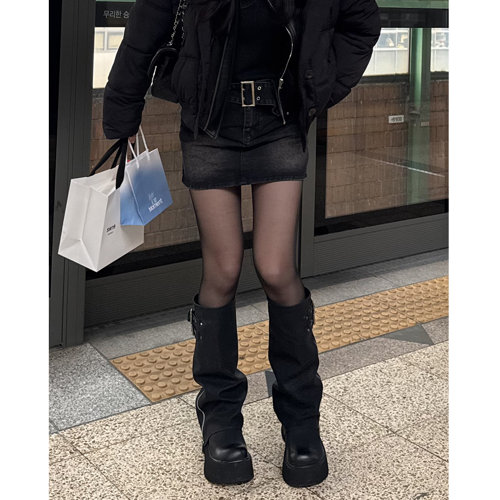 ベルトデニムスカート | ファッション通販サイト NUGU