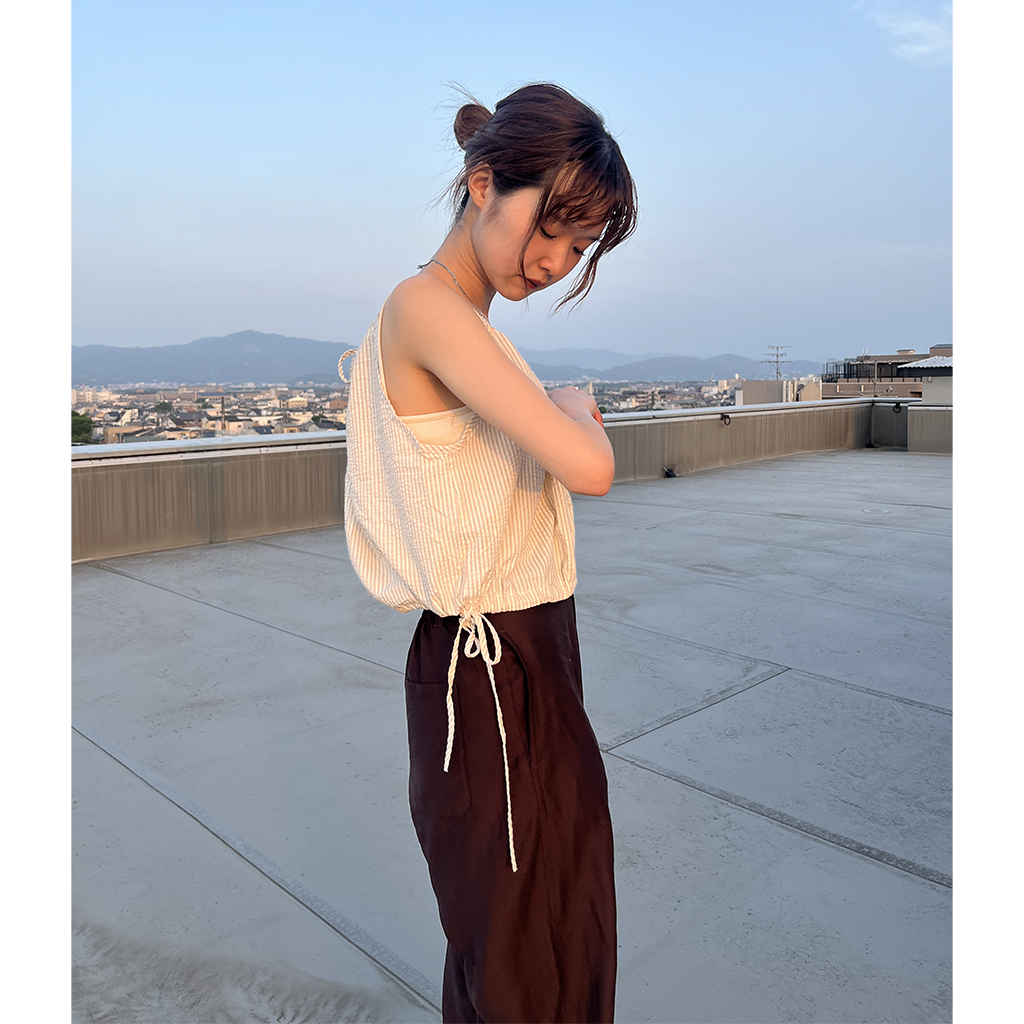 ギャザーキャミトップ | ファッション通販サイト NUGU