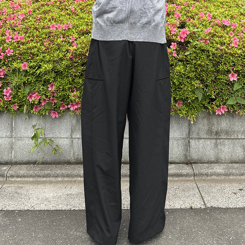 タックデザインワイドスラックス | ファッション通販サイト NUGU