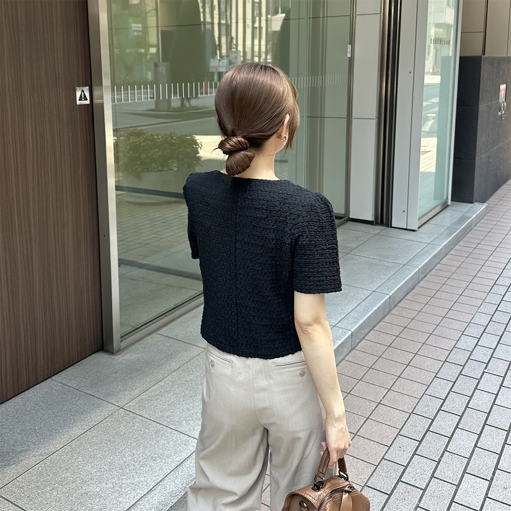 スクエアパフショートジャケット | ファッション通販サイト NUGU