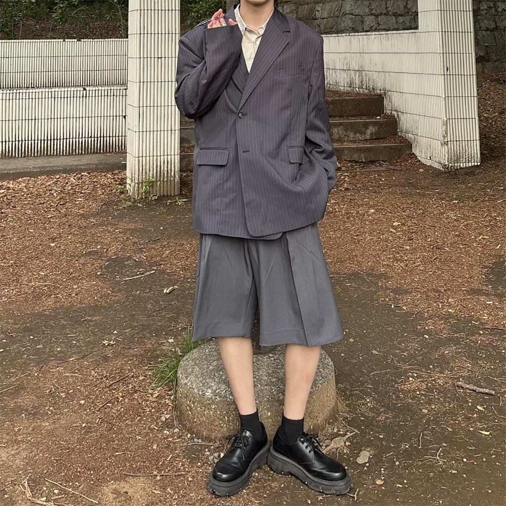 東福岡短パン ひざ上丈］EGZRネオン カットオフショートパンツ – EGOZARU