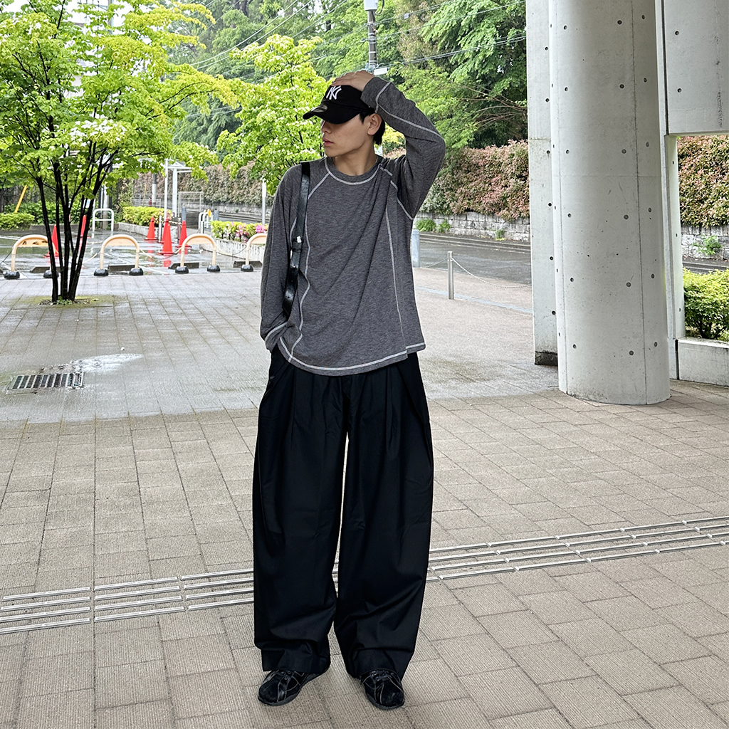 typro ワイドスラックス ロニーツータックワイドスラックス | ファッション通販サイト NUGU