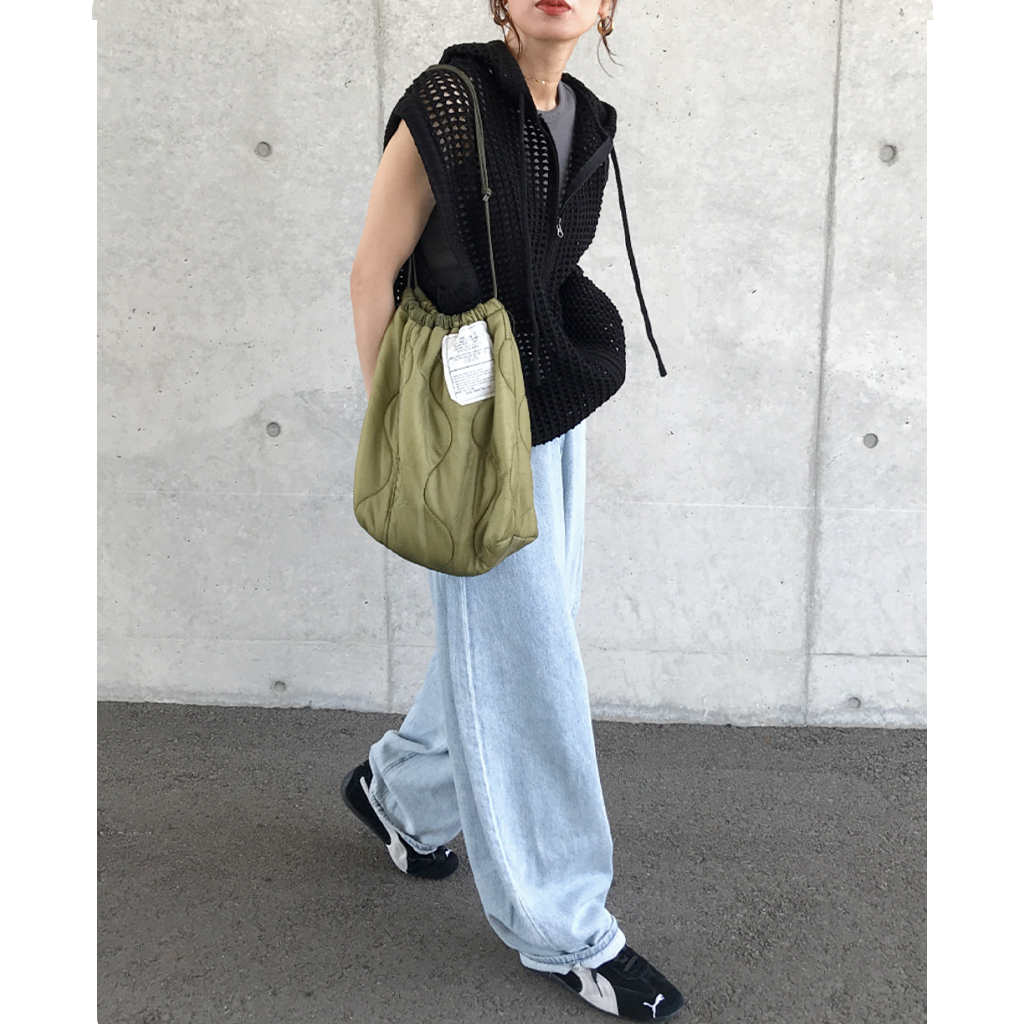 【絶品】 メッシュフードベスト | NUGU ファッション通販サイト トップス