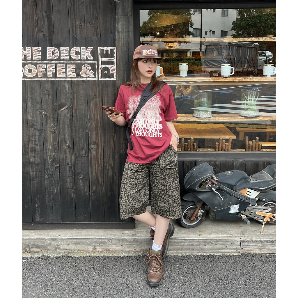 レオパードバミューダパンツ | ファッション通販サイト NUGU