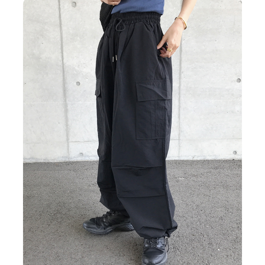 ツータックパラシュートカーゴパンツ | ファッション通販サイト NUGU