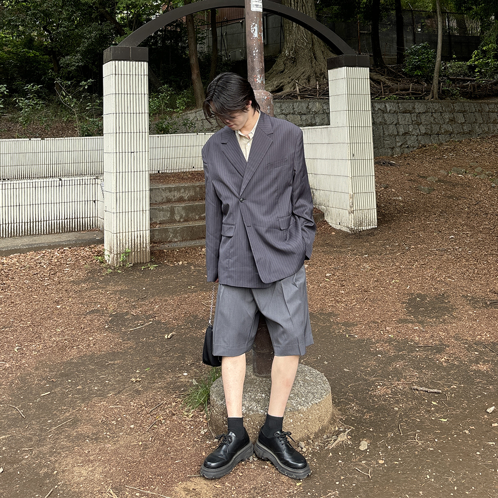 グレー ツイード ショートパンツ 38 グレー ツイード ショートパンツ 38