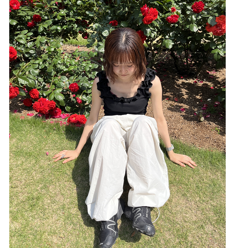 フリルタンクトップ | ファッション通販サイト NUGU