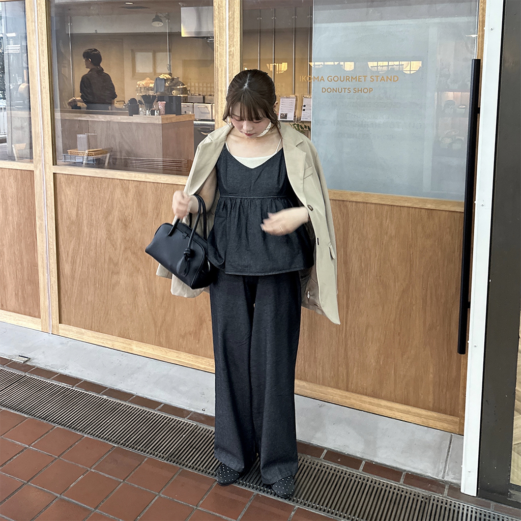 kindame 骨盤パッド入りデニム　セミフレア　ブラック　XS kindame カインダミ 骨盤パットデニム 韓国 正規品 xs - メルカリ