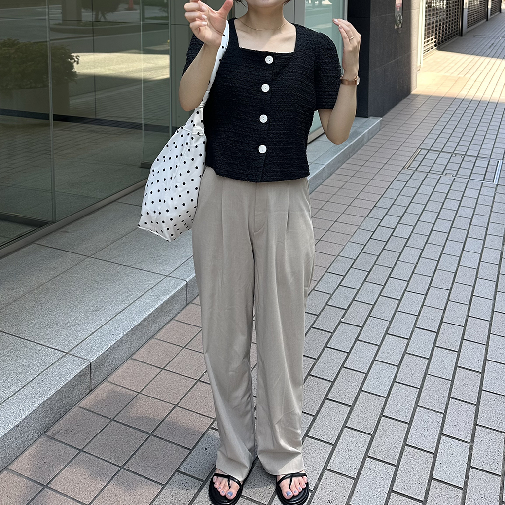 スクエアパフショートジャケット | ファッション通販サイト NUGU