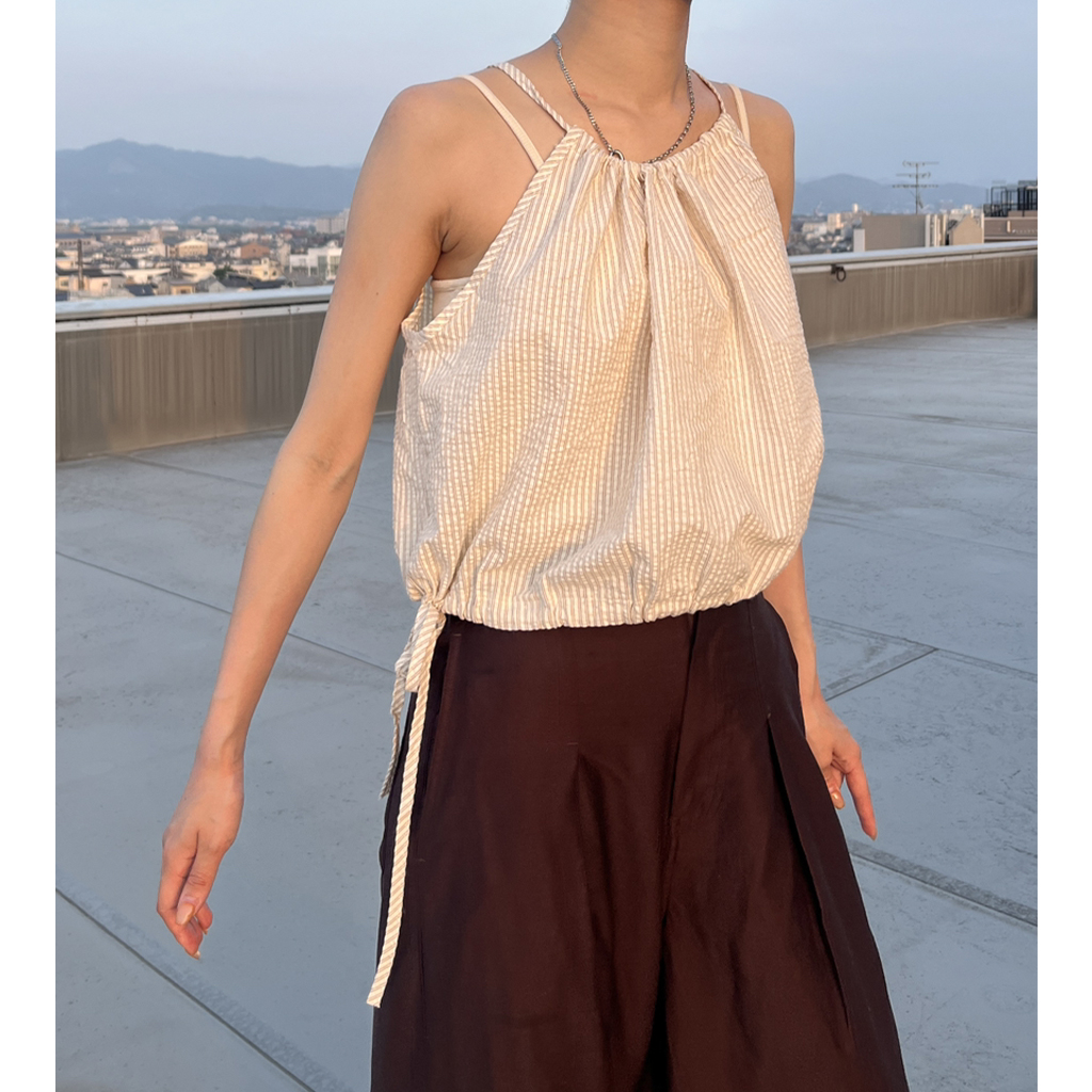 ギャザーキャミトップ | ファッション通販サイト NUGU