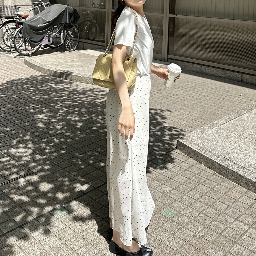 ドットロングスカート | ファッション通販サイト NUGU