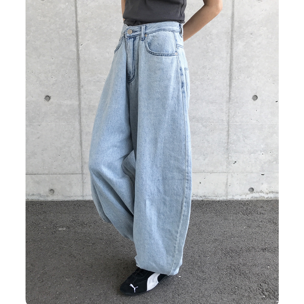 ★minagram★ ラッツサマーベルト付きワイドデニムパンツ 80pinc-001-s1.jpg