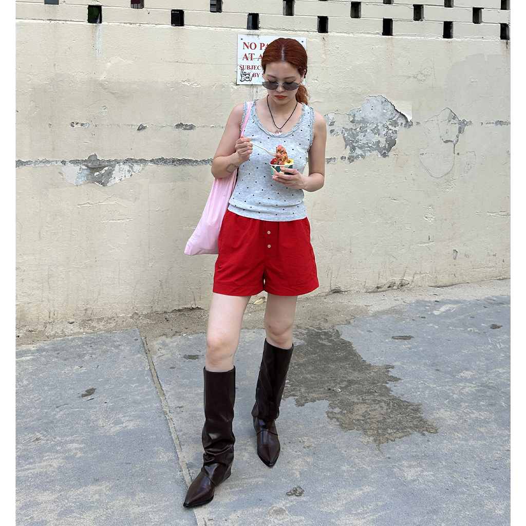 ドットフリルタンクトップ | ファッション通販サイト NUGU