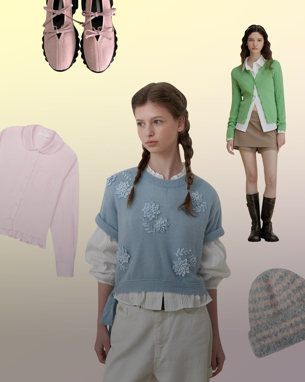 Louis Vuittonスエード(羊)膝丈スカート40サイズ Louis Vuittonスエード(羊)膝丈スカート40サイズ