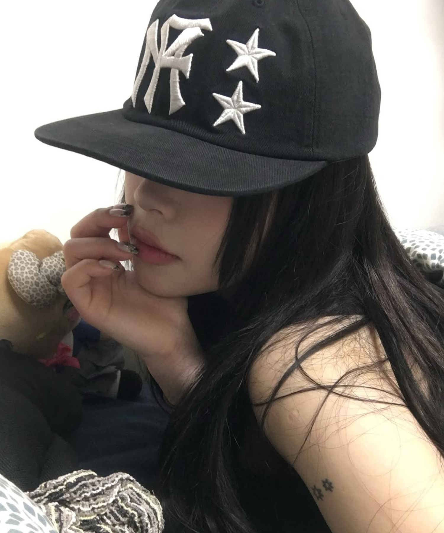 [Influencer pick] MFスターロゴキャップ【ブラック】