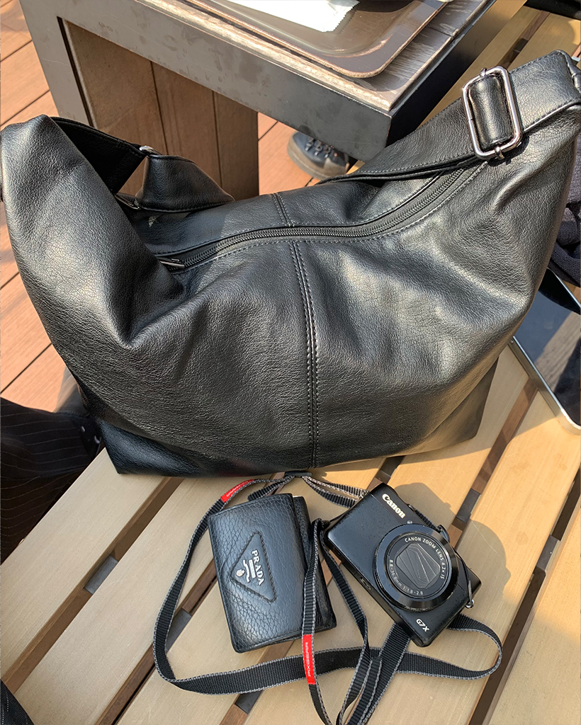 ヴィンテージステッチクロスバッグ