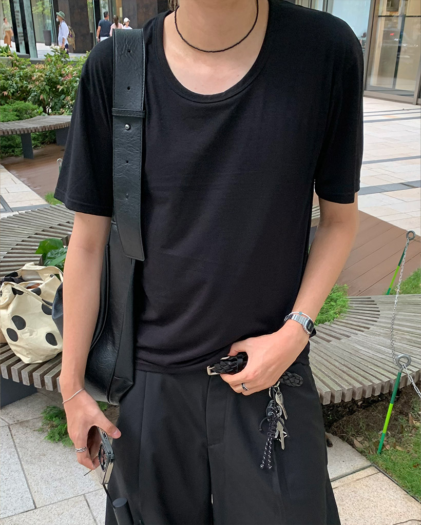 ヘンリーネック半袖Tシャツ | ファッション通販サイト NUGU