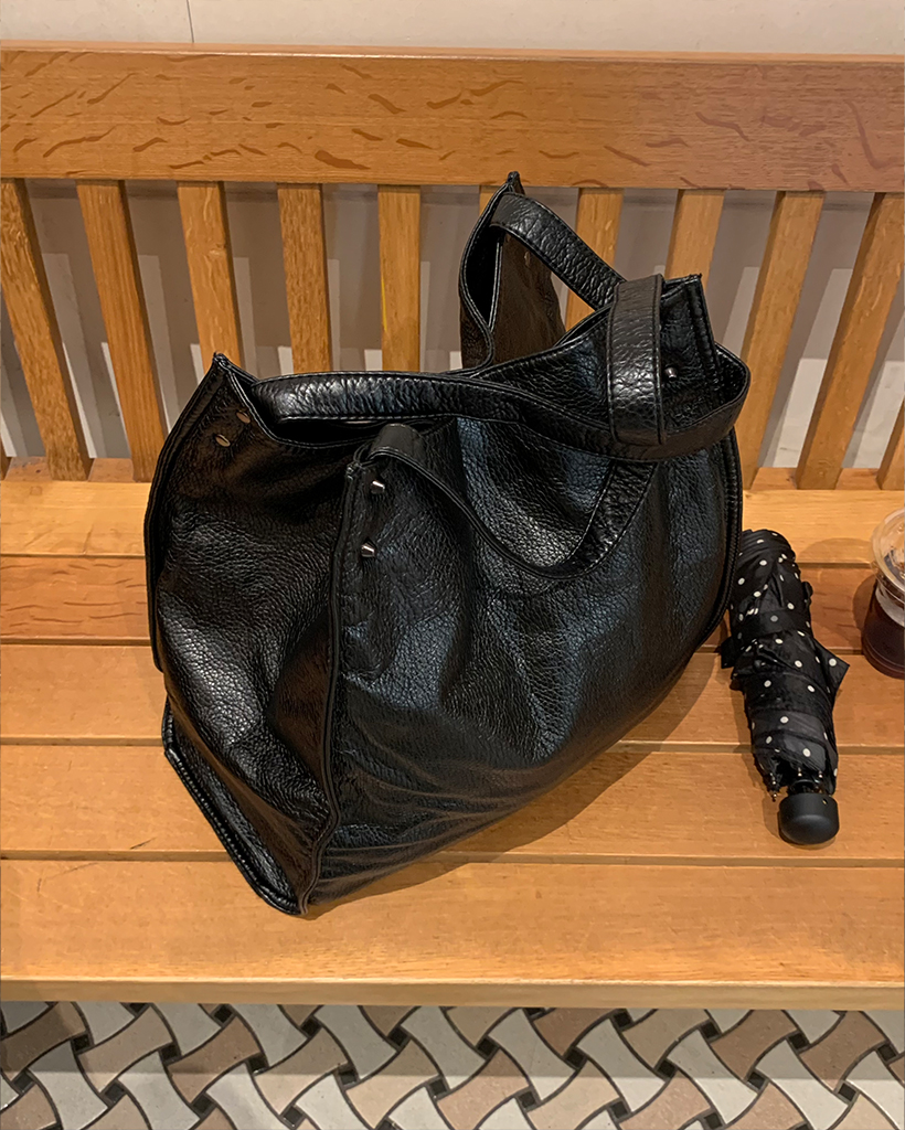 ブラックポーチセットショルダーバッグ