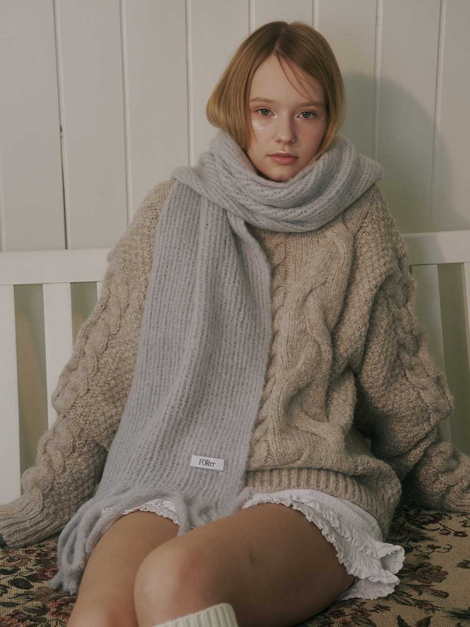 Fluffy Soft Muffler - 4Color