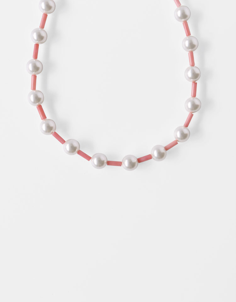 正規店完売品】stringting☆ カラフルビーズ×大粒パール ストラップ