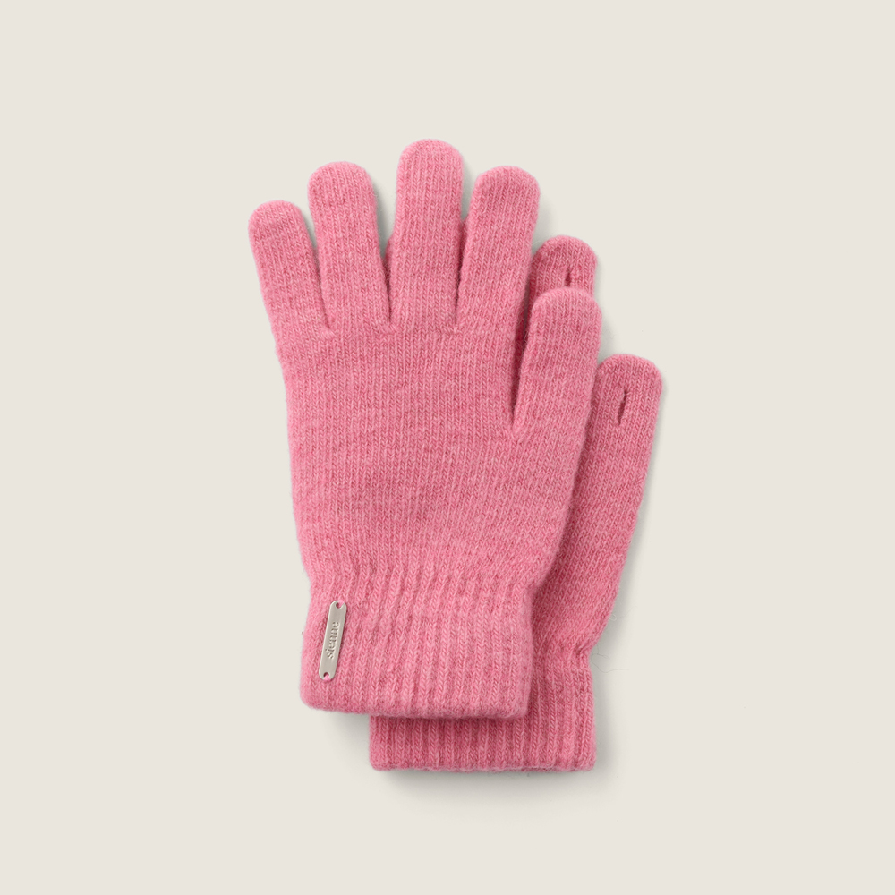 新品　Sermoneta gloves ピンク／パープル　カシミア100% Betty Wool Gloves (Pink) | ファッション通販サイト NUGU