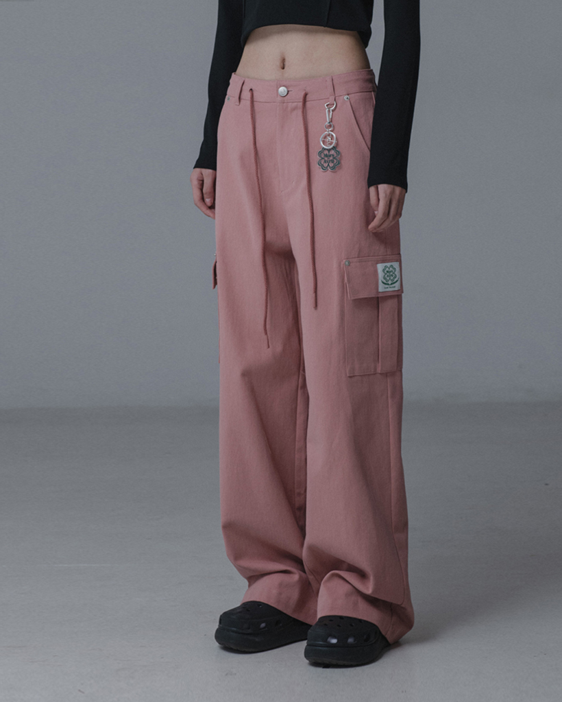 パンツ ILLIGO String Cargo Banding Pants Pink STRING CARGO BANDING PANTS PINK | ファッション通販サイト NUGU