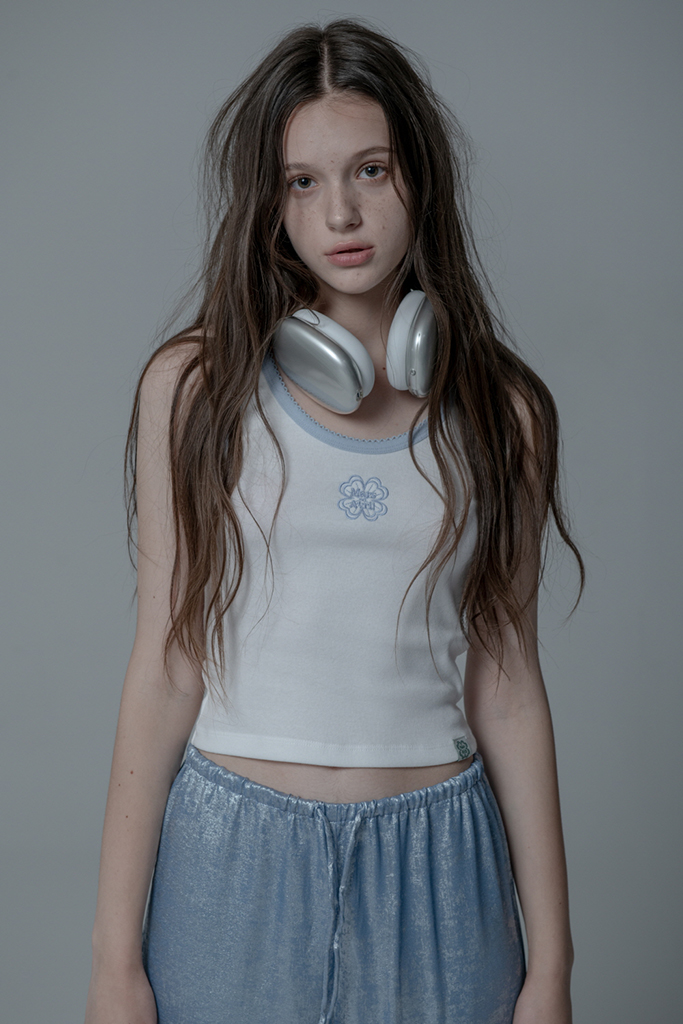 PINCOAT SLEEVELESS_WHITE SKYBLUE | ファッション通販サイト NUGU