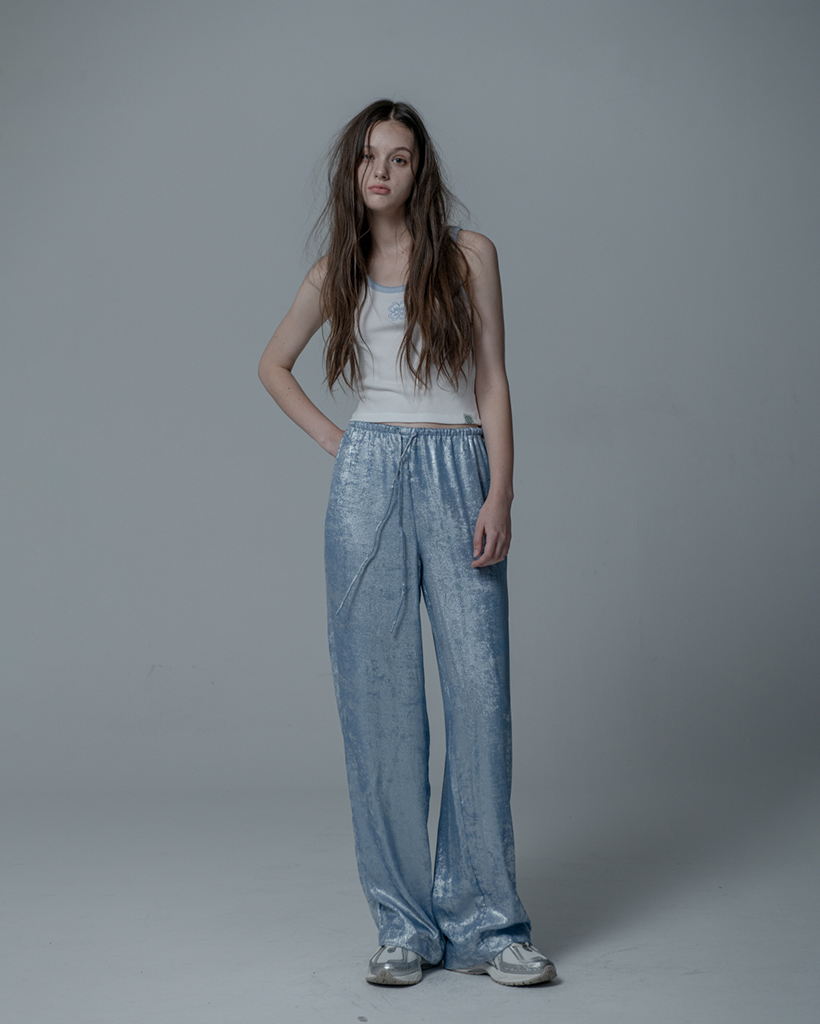 PINCOAT SLEEVELESS_WHITE SKYBLUE | ファッション通販サイト NUGU