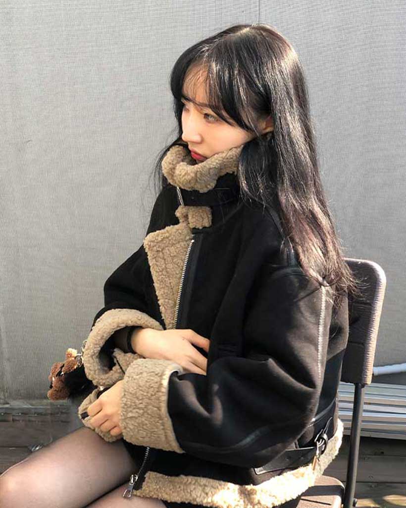 ファー/ムートンコート アウター レディース - ライフ | ファッション