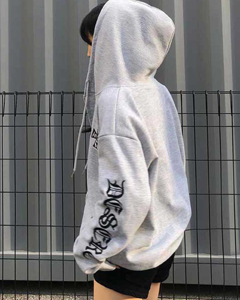 ヴィンテージレタリングパーカー | ファッション通販サイト NUGU