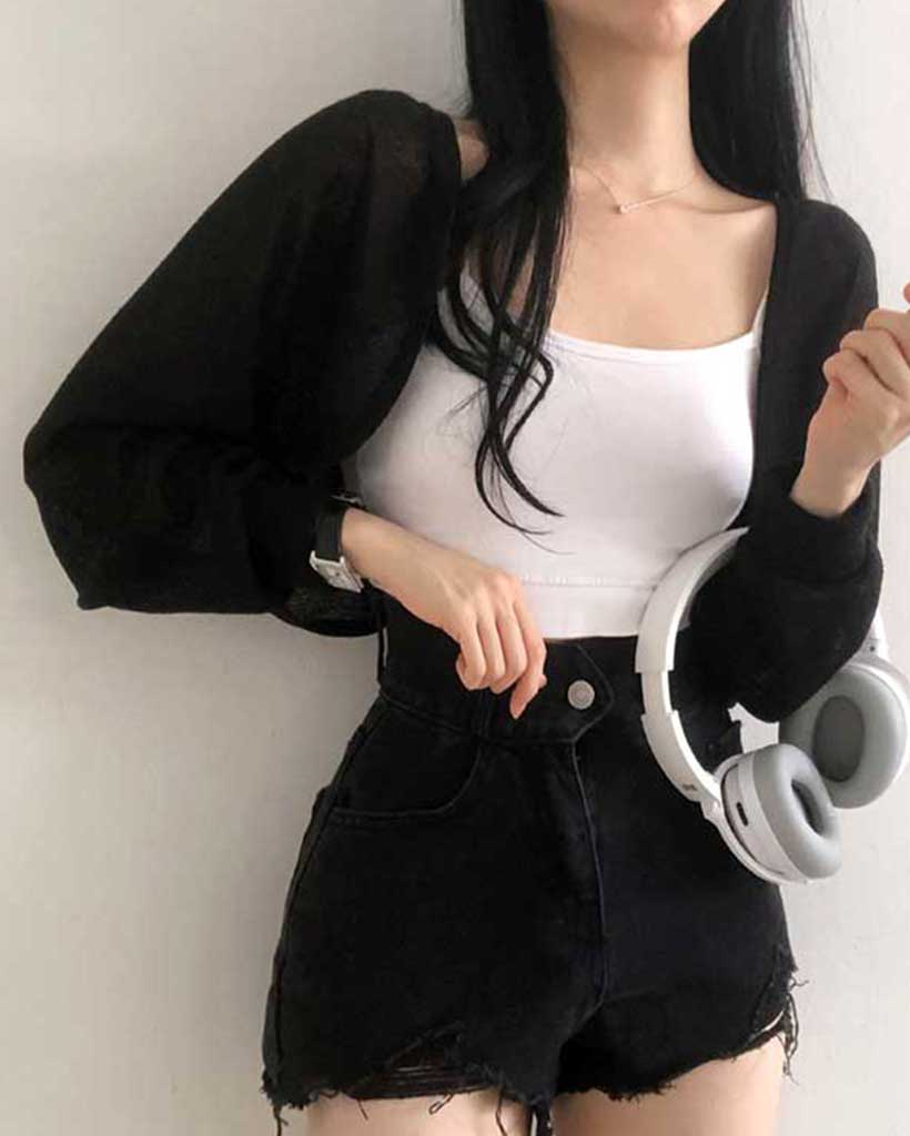 美品　KAPITAL　ボレロ　ショートカーディガン　リネン 美品 KAPITAL ボレロ ショートカーディガン リネン