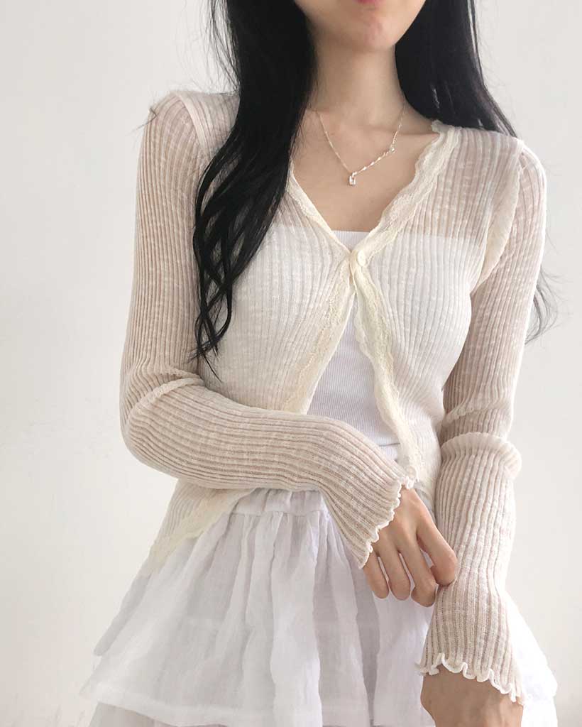 フリルレースボレロカーディガン フリルレースボレロカーディガン ｜ LIZ LISA（リズリサ）公式