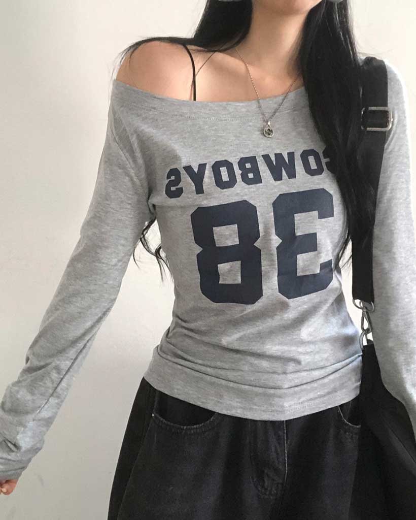 cygne ワンショルダーオープンTシャツ muru 価格¥22,000 ワンショルダーTシャツ | ファッション通販サイト NUGU