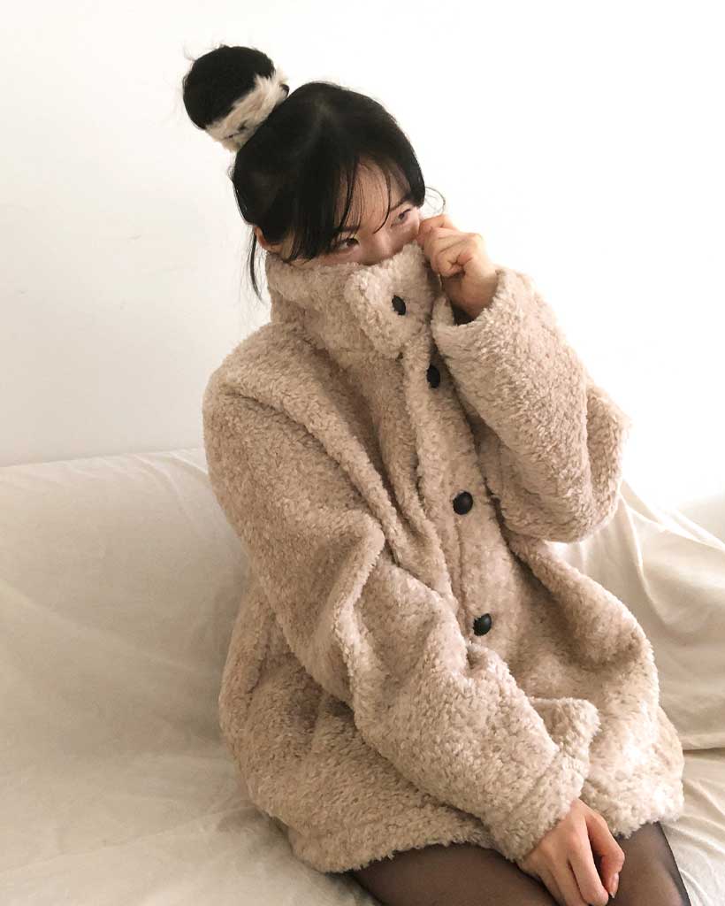 ハイネックボアジャケット | ファッション通販サイト NUGU