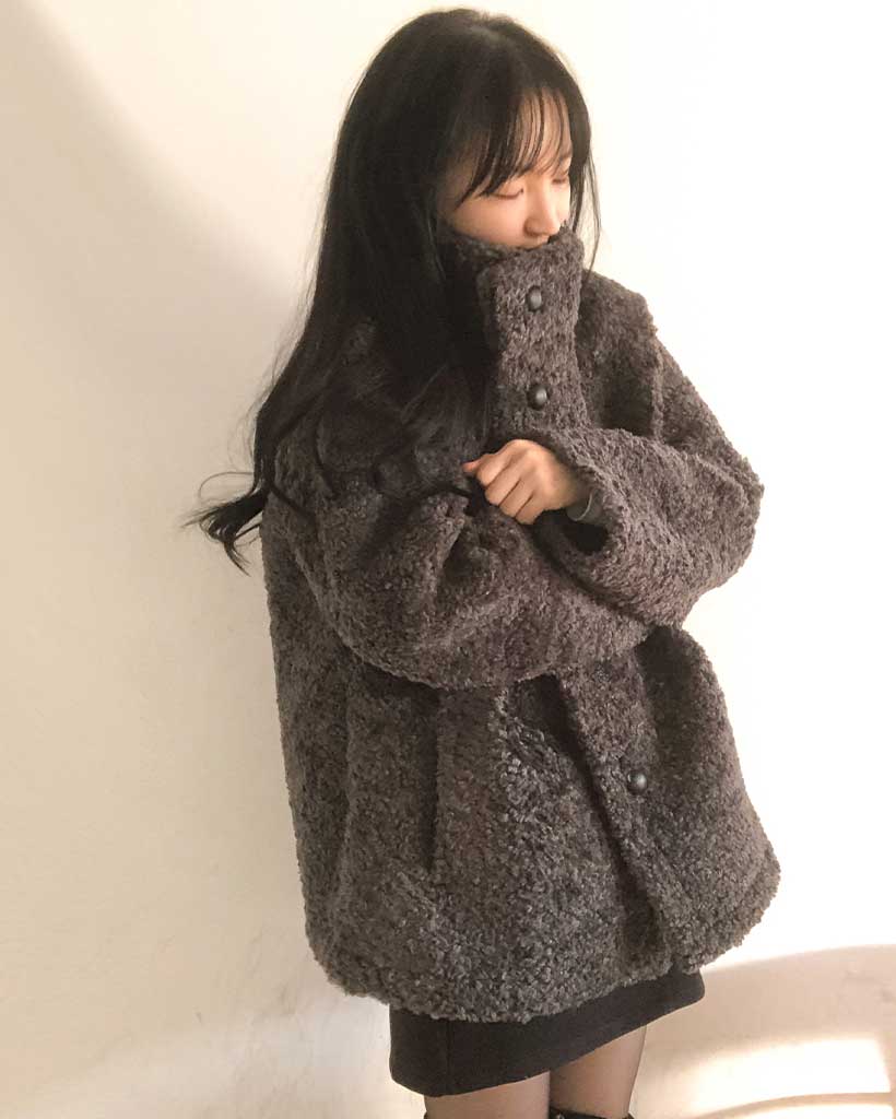 ハイネックボアジャケット | ファッション通販サイト NUGU