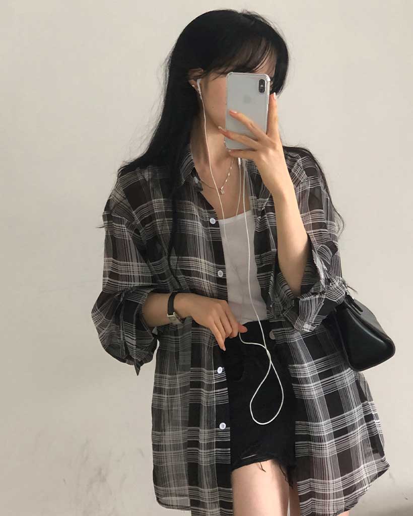 YENN＞チェックシャツ | ファッション通販サイト NUGU